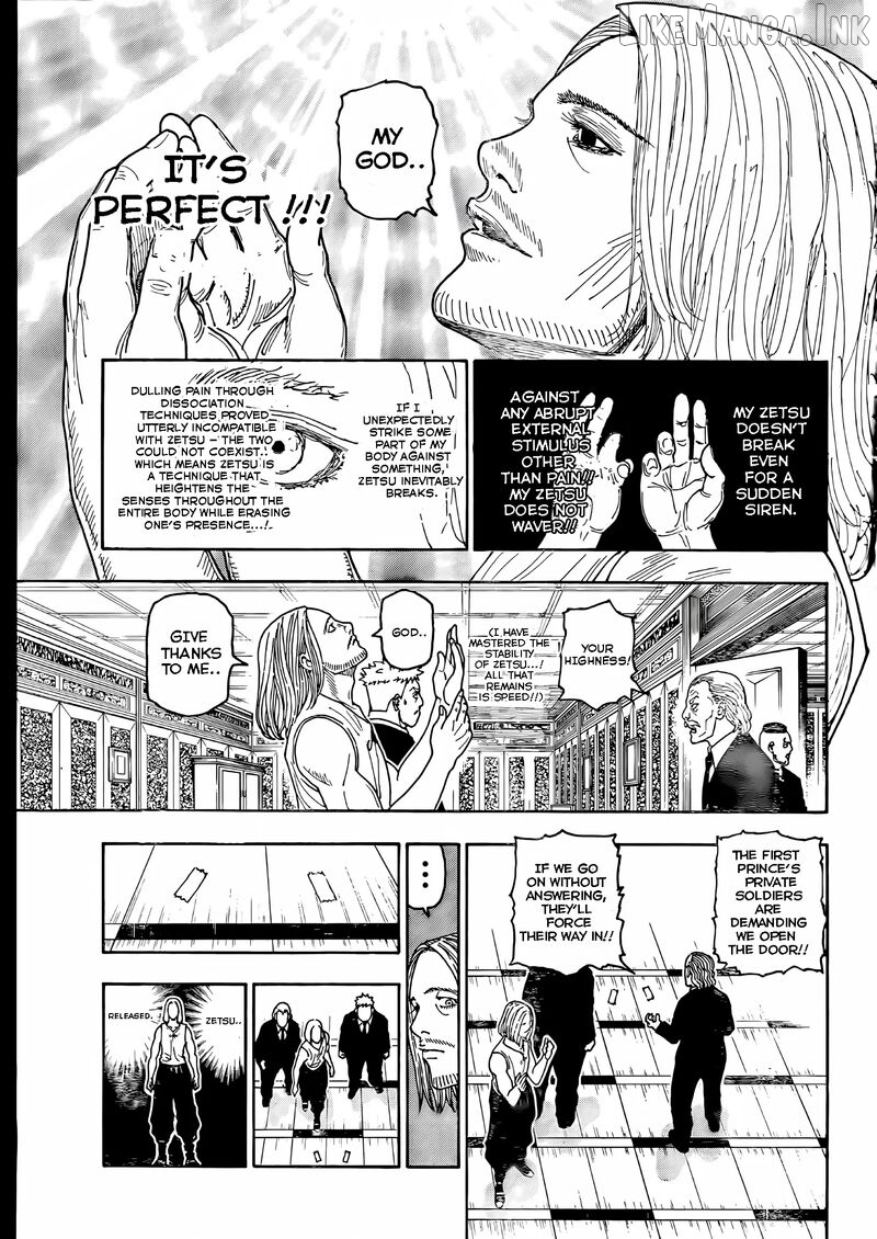 Hunter x Hunter, Chapter 418 image 07